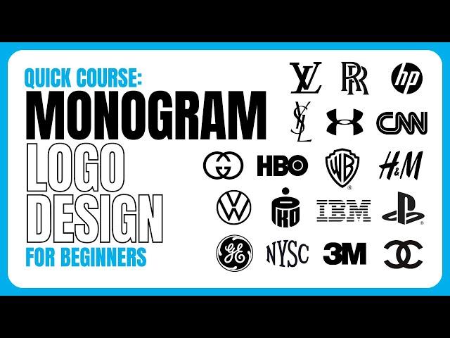 Monogram Logo Design: A Quick Course for Beginners