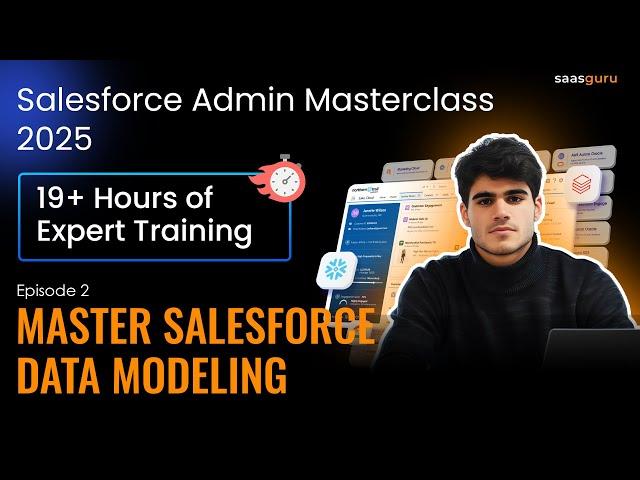 EP 2 – Master Salesforce Data Modeling | Free Salesforce Admin Course 2025 | Saasguru