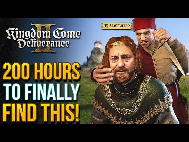 200 Hours Just To Find You Can Do This in Kingdom Come Deliverance 2!