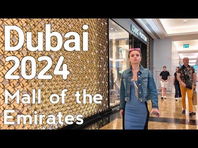 Dubai [4K] Mall of The Emirates 2024 Walking Tour 