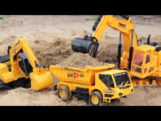 Excavators for Children and Truck for Children with 1 Hour Long | Videos for kids