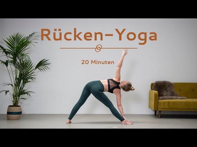 Yoga für einen entspannten unteren Rücken | gegen Rückenschmerzen | Rückenyoga auch für Anfänger