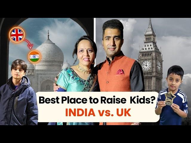 Return to India AFTER 18 YEARS in UK with a Middle School Kid : IT & Entrepreneur NRI Family