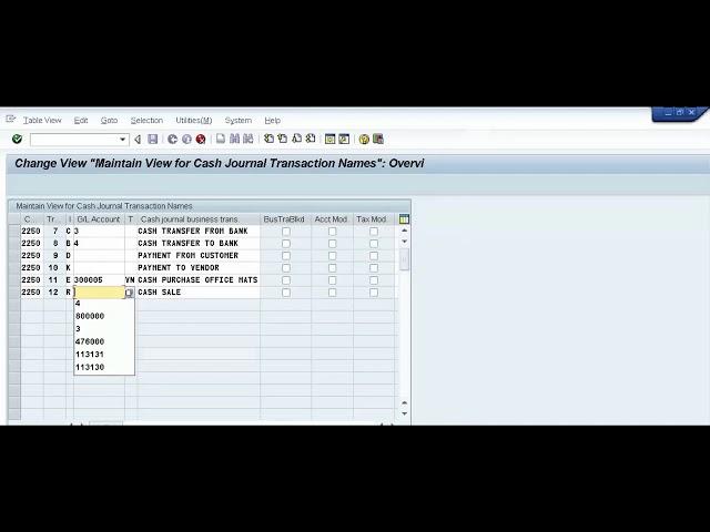 SAP FICO | SAP Petty Cash | SAP Cash Journal | FBCJ T Code