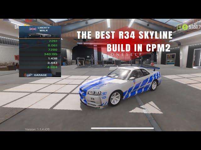 Ultimate R34 Skyline Tune For New Update!! Car parking multiplayer 2