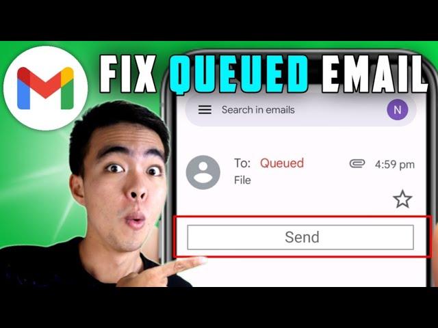 How to Fix Queued/Not Sending Email on Gmail (100% Working)