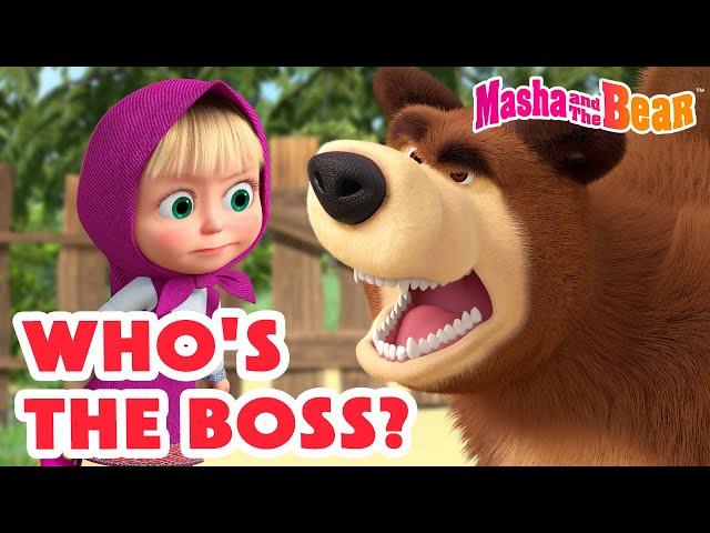 Masha and the Bear 2024  Who's The Boss?  Best episodes cartoon collection 