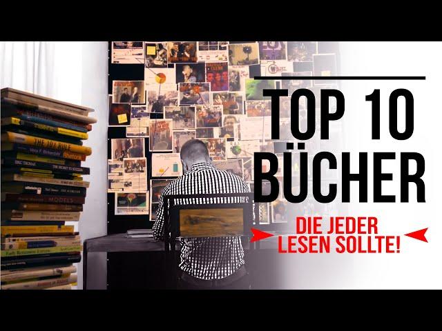 Top 10 Bücher: Persönlichkeitsentwicklung (Dale Carnegie, Bodo Schäfer, Eckhart Tolle,....) - [4K]