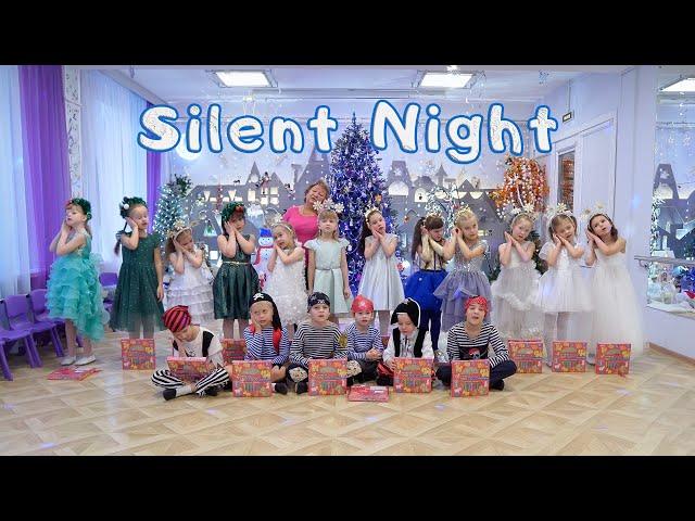Silent Night | Christmas song of children in kindergarten