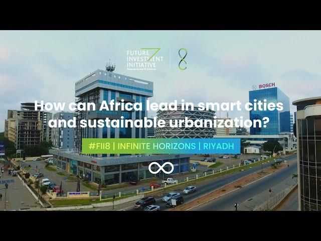 How can Africa lead in smart cities and sustainable urbanization?