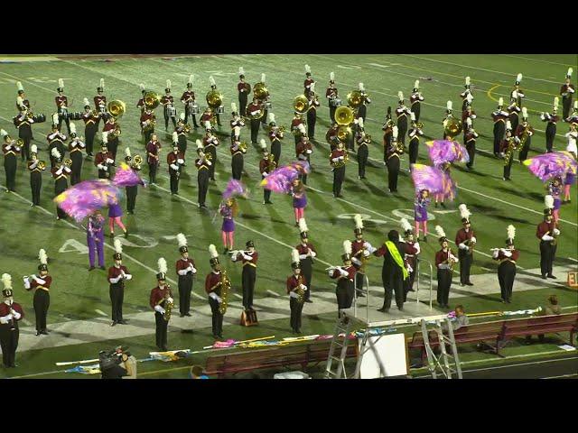 Ankeny Marching Hawks halftime performance