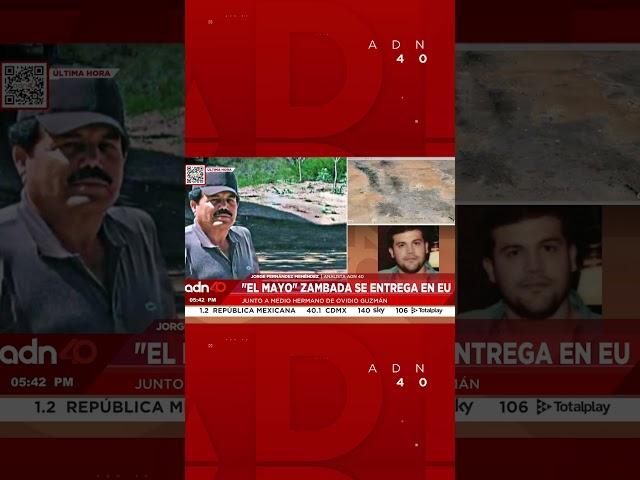 "El Mayo" Zambada y Joaquín Guzmán López SÍ se entregaron a las autoridades de EE.UU.