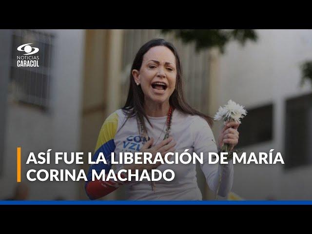 Confirman que María Corina Machado está libre tras asedio a su caravana en Venezuela: EN VIVO