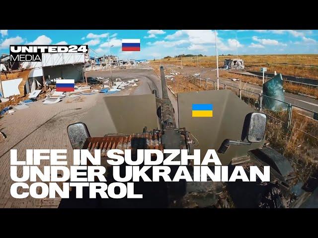 Kursk region, Sudzha ️ SPECIAL REPORT ️ United24 media gains access to Ukrainian-held Russian town