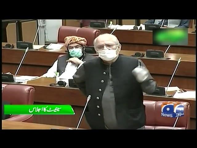 Islamabad : Senate Ijlas Main Mushahid Ullah Khan Ka Izhar E Kahayal