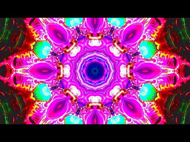 Kaleidoscope Visual Meditation Music, Kaleidoscope Mind Movie, Visual Relaxation 60fps