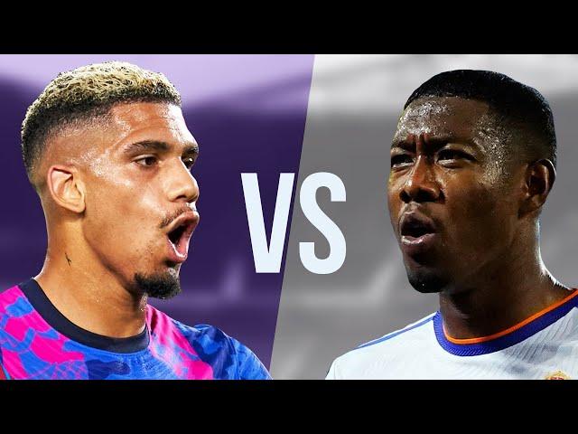 Ronald Araujo VS David Alaba - Who Is The Best Center Back? - Crazy Defensive Skills - 2022