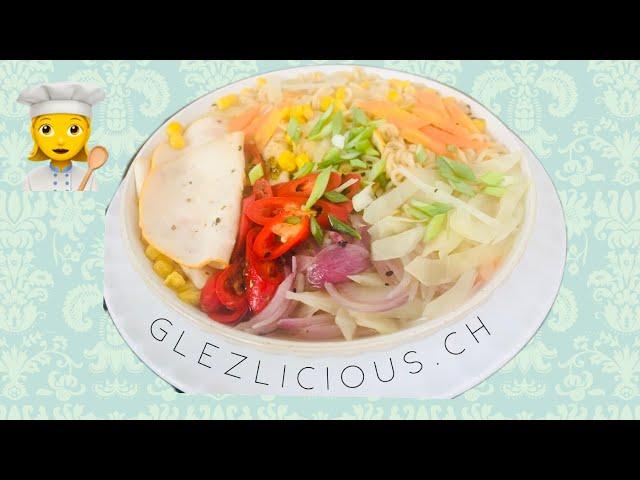 Less than 5minutes! INSTANT LOADED NOODLES Try it! recipe by Glezl