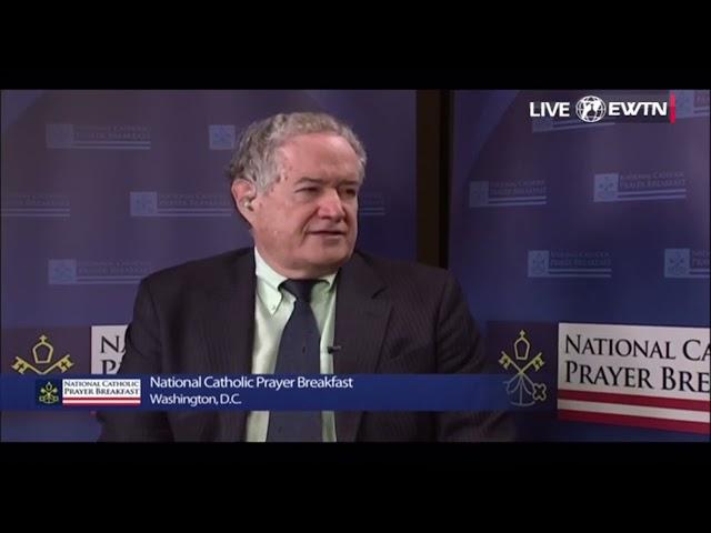 William Saunders at the 17th Annual National Catholic Prayer Breakfast