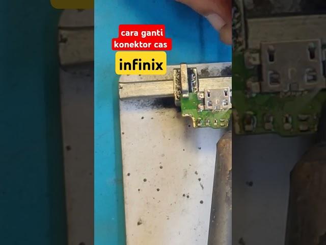 ganti cas infinix #shorts #infinix #smartphone #servishp #repair #charging #tipsandtricks #howto