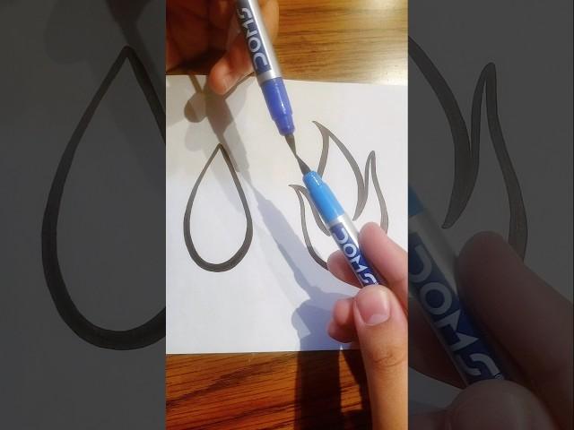  VS  | #art #satisfying #viralvideo #cool #fire