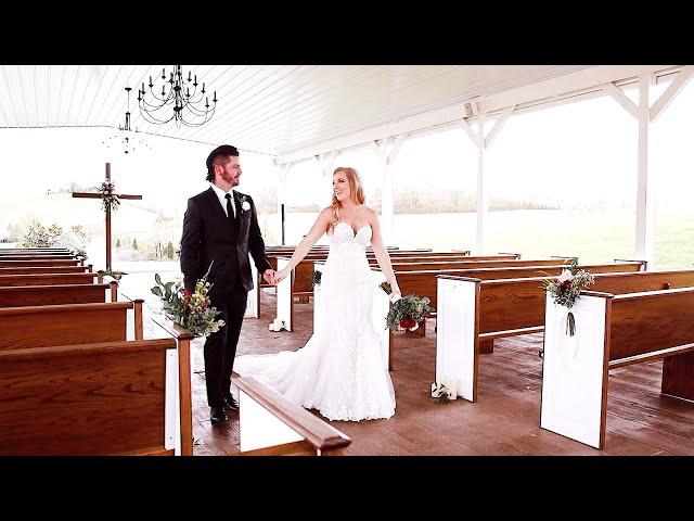 Kamela and Joshua | White Dove Barn, Beechgrove TN - Wedding Videographer Brindle Film Co.