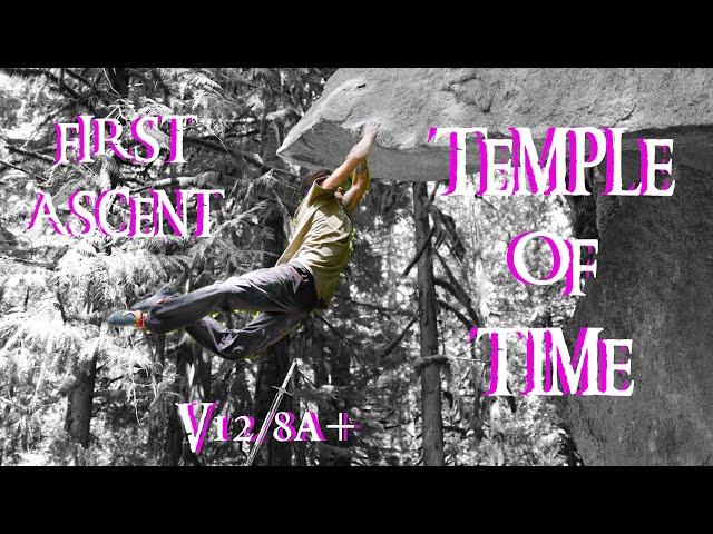 "Temple of Time" (First Ascent) - Boulder - Index /WA