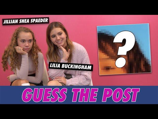 Lilia Buckingham vs. Jillian Shea Spaeder - Guess The Post