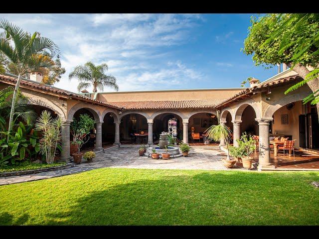 Luxury Hacienda - Casa de la Piña FOR SALE in Ajijic, Mexico. #lakechapala