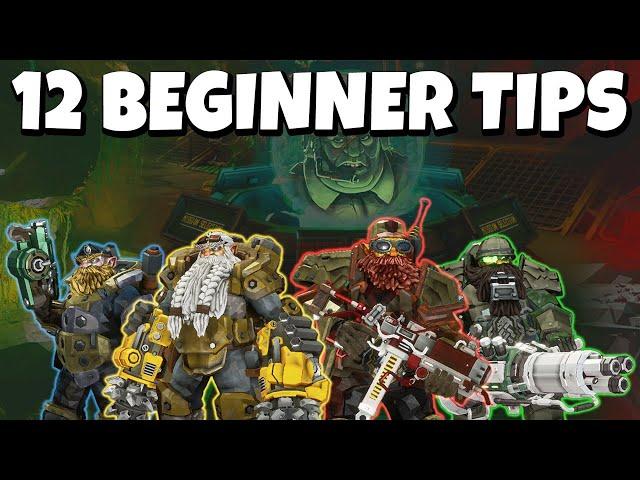 12 Tips For Beginners in Deep Rock Galactic