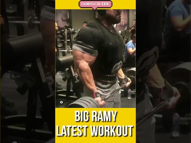 BIG RAMY LATEST WORKOUT 2020 #SHORTS