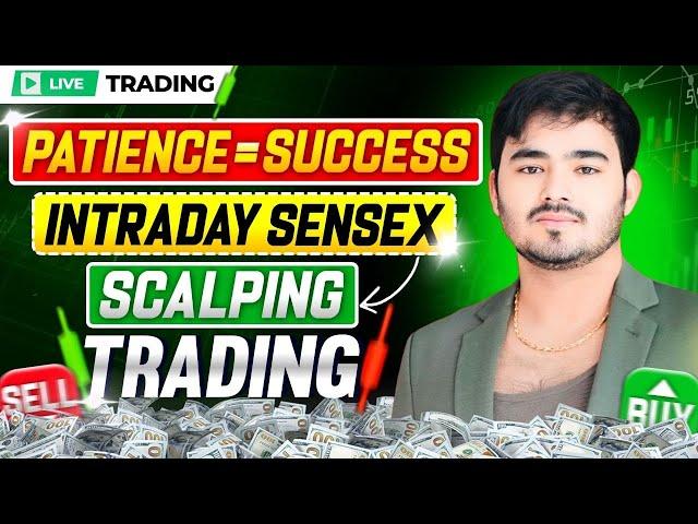 Sensex || Live Intraday Trading || 21st Feb || The Trade Room -  Mayank Raj