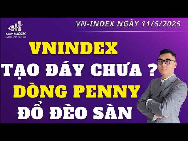Nhận định thị trường | Chứng khoán ngày 11/6: Vnindex tạo đáy chưa, Cổ phiếu penny đổ đèo giảm sàn