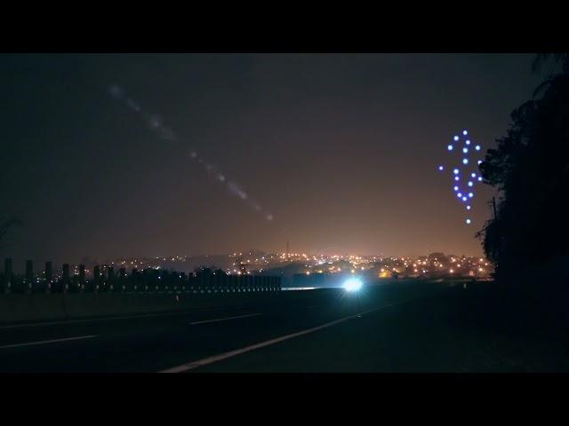 Abertura Festival de Luzes de SP 2020- Show de drones