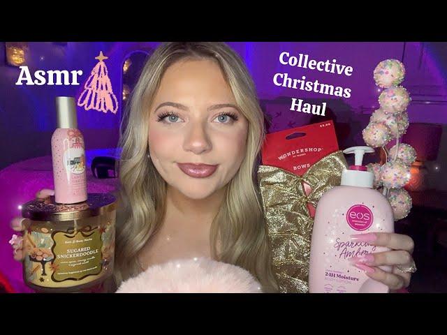 Asmr Collective Christmas Haul Target, Homegoods, Bath & Body, Walmart 🩷 Tapping 