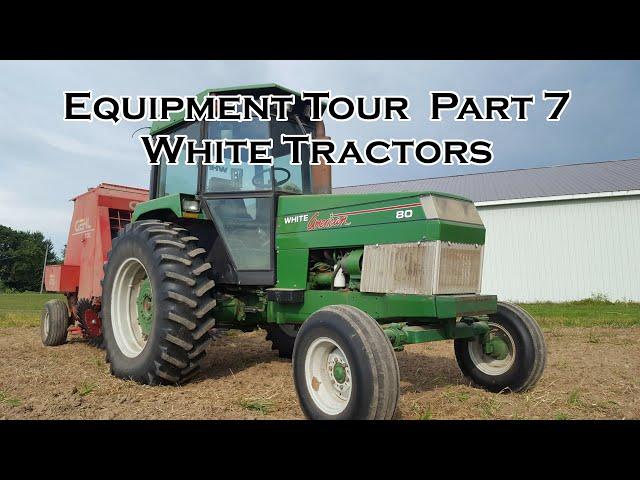 Oliver Tractor and Equipment Tour Part 7 - White Tractors