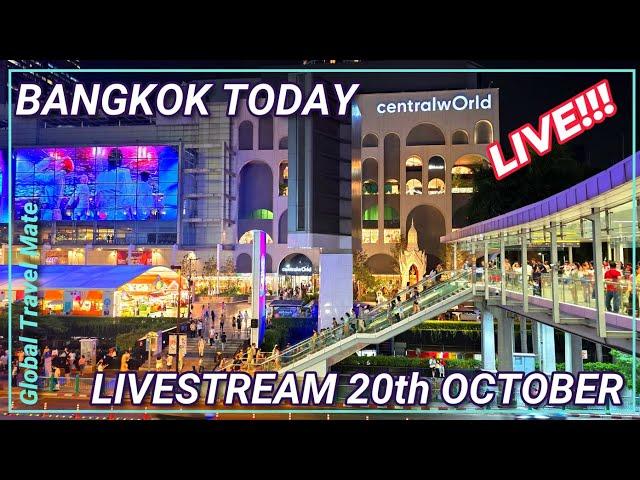 BANGKOK Thailand Tonight Livestream NOW Global Travel Mate is live  Thailand