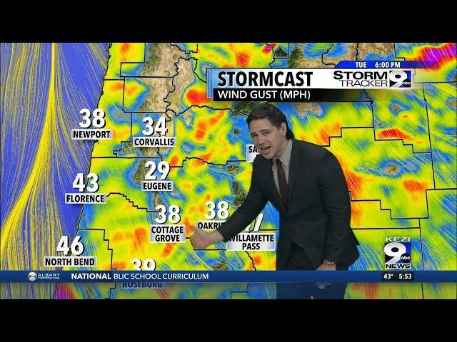 Heavy Wind, Rain on The Way, Huge Storm System