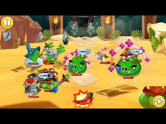 Angry Birds Epic - Royal Heal Smack Spirit Protection XXL Anger stops when Dark Cupid is defeated