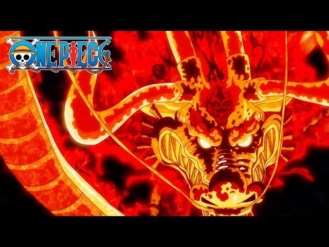 Luffy and Kaido Start Their Final Clash! | One Piece