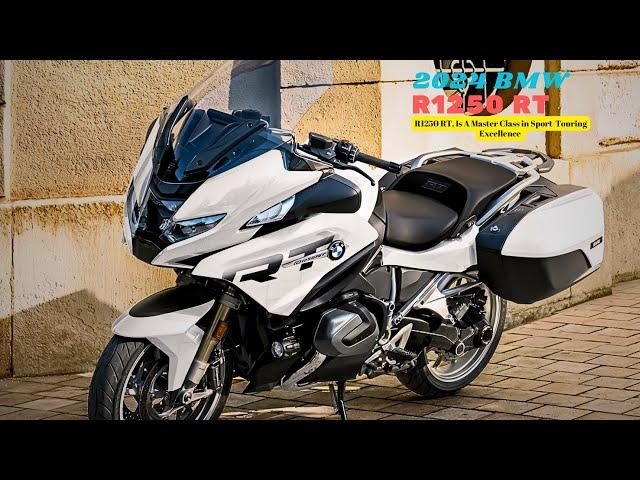 R1250 RT, Is A Master Class in Sport-Touring Excellence | 2024 BMW R1250 RT