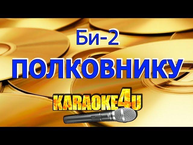 Би 2 | Полковнику никто не пишет | Кавер минус