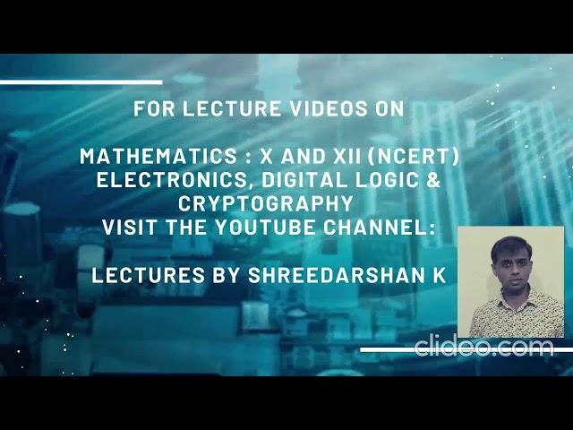 Lectures by Shreedarshan K