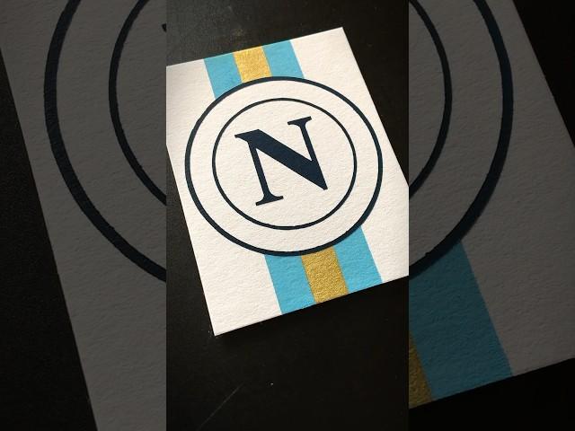 SSC NAPOLI ⬜🟦 @sscnapoli I Partenopei #seriaa #football #italy #drawing