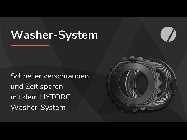 Effizient Verschrauben mit dem HYTORC Washer-System