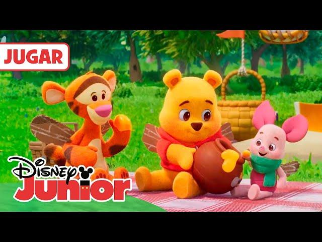 A JUGAR CON WINNIE THE POOH: Juega con Winnie the Pooh y sus amigos | RECOPILACIÓN | @DisneyJuniorES