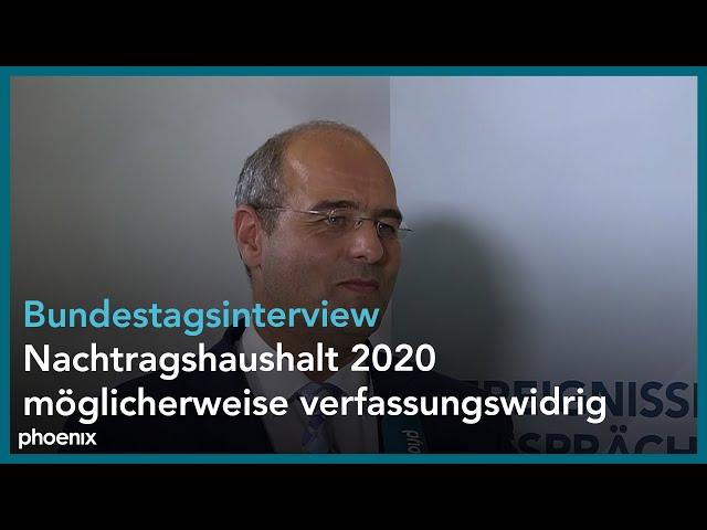 Bundestagsinterview mit Dennis Rohde und Peter Boehringer zum Haushalt 2021 am 29.09.20