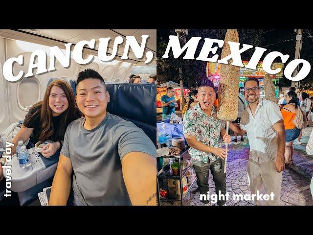 CANCUN TRAVEL VLOG | LIVING LIKE A LOCAL FOR 24 HOURS & BEST PLACES TO EAT