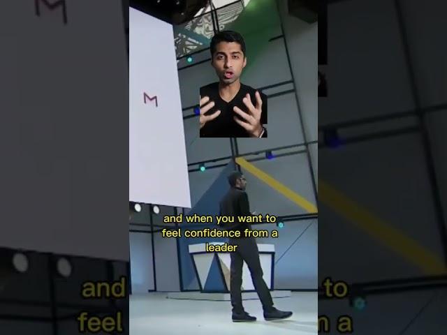 Is Google CEO Sunder Pichai a good public speaker￼?