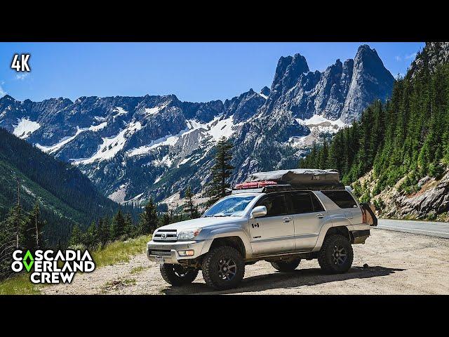 Okanogan (Washington) Overlanding and Northern Cascades Highway Primitive camping in 4th gen 4Runner